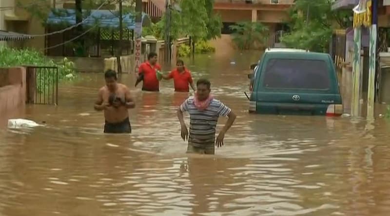 Heavy rains lash Cuttack