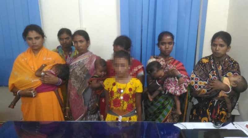 Bongaon police arrested 7 women from Rath Mela