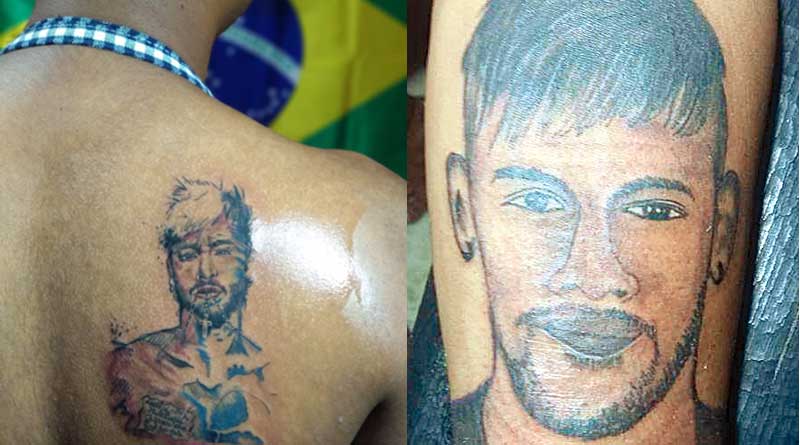 Neymar fever grips Kolkata, tattoo huge hit
