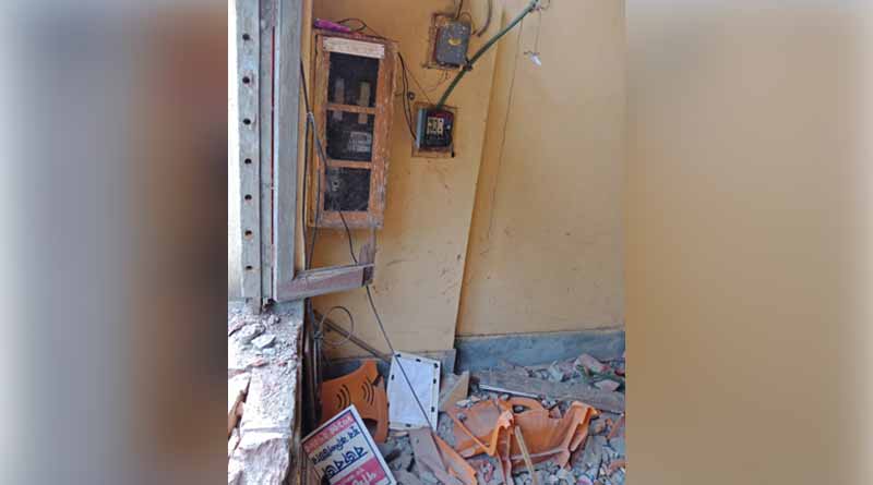 Diamond Harbour: BJP party office ransack