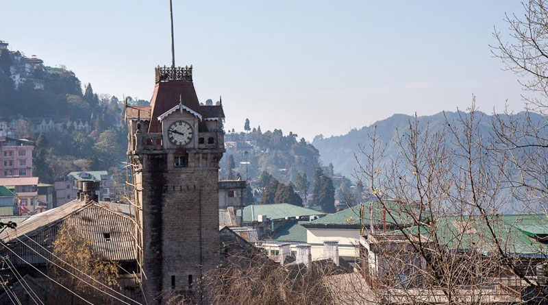 Clock tower is used by Control the fire in Darjeeling