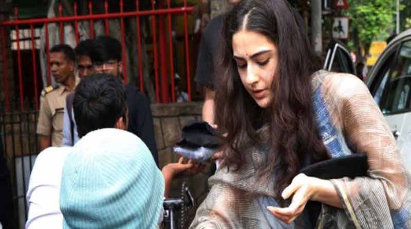 Sara Ali Khan requests paparazzi to not click her, viral video