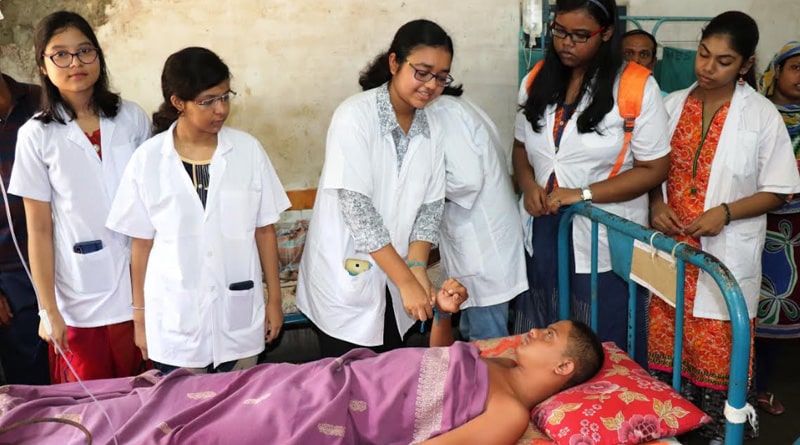 Raksha Bandhan Ceremony in Burdwan hospital