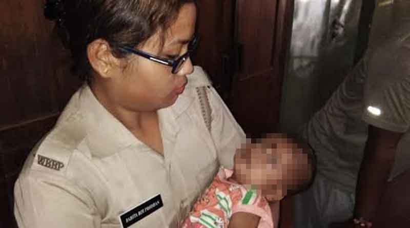 GRP rescue child from train