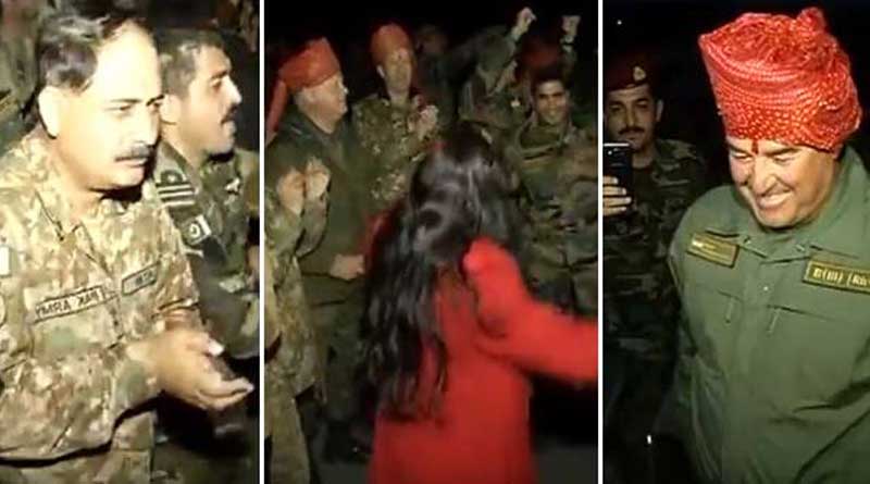 India, Pak soldiers dance together to Bollywood songs in Russia