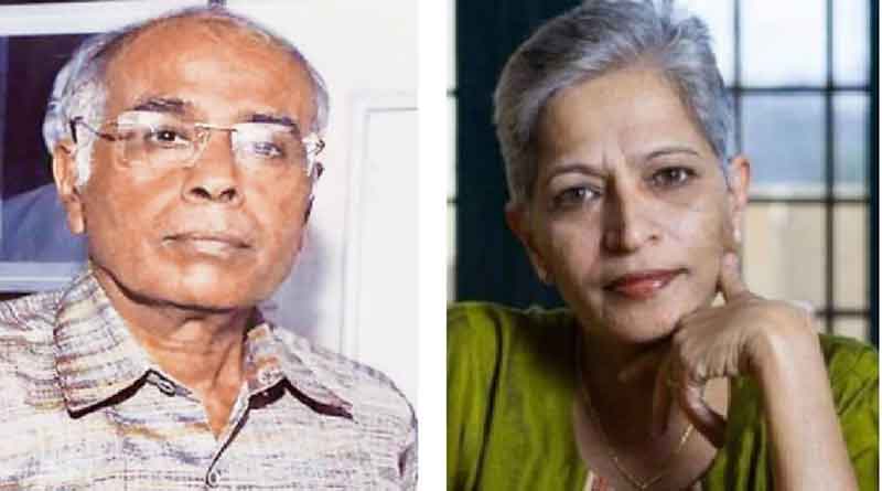 Dabholkar, Gauri Lankesh murders linked: CBI tells court