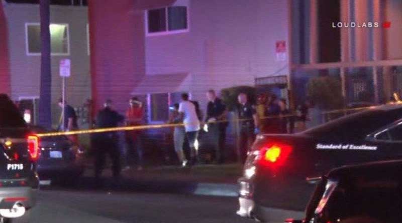 Ten shot at apartment complex in California, 3 critical