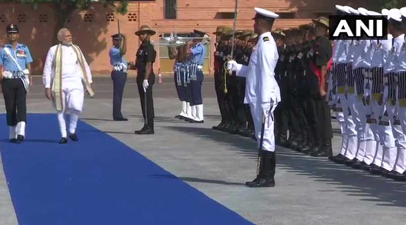 Prime Minister Narendra Modi inaugurated Army exhibition 'Parakram Parv' at Jodhpur Military Station 