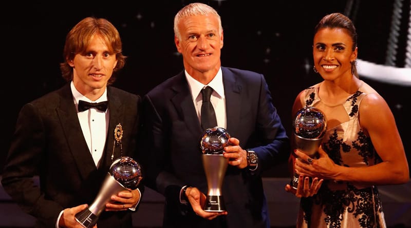 Croatia's Luka Modric named The Best FIFA men's player of the year