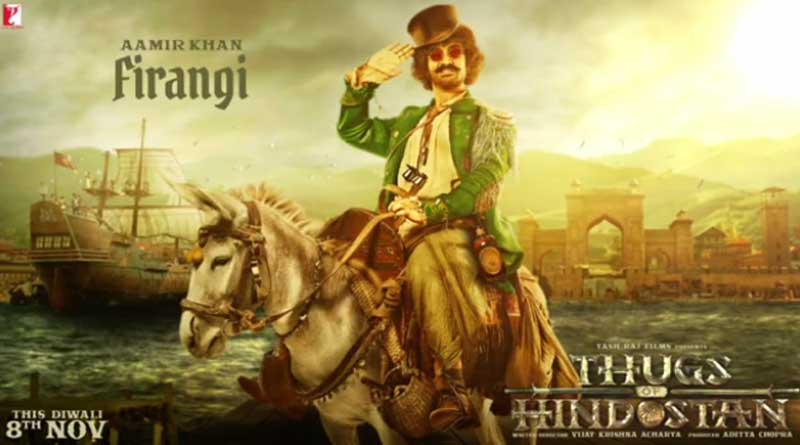Released motion poster to reveal Aamir Khan's look in Thugs of Hindostan