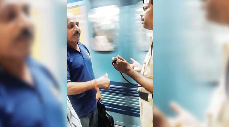 Army Jawan saves Woman in Kolkata Metro