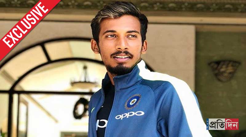Cricketer Ishan Porel describes how he celebrates Durga Pujo