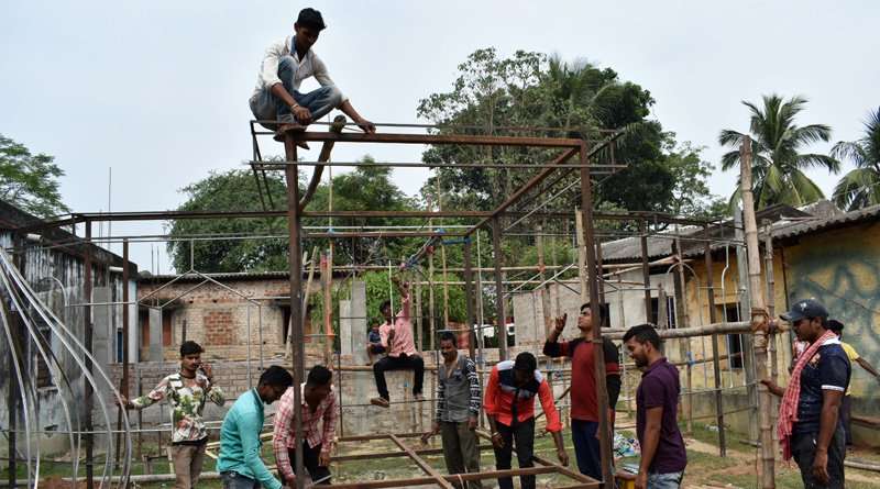 Kali Pujo 2018: Jhargram's Keshabdihi's Pandal to made by glass