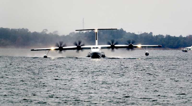China-built world's largest amphibious plane