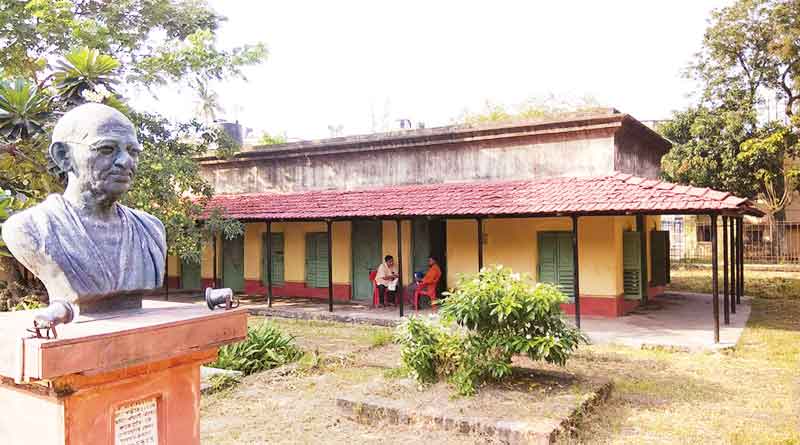 Gandhiji’s second home is in negligence