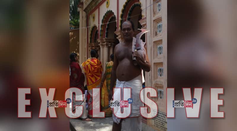 Ghatal: this man is performing special puja ritual for years