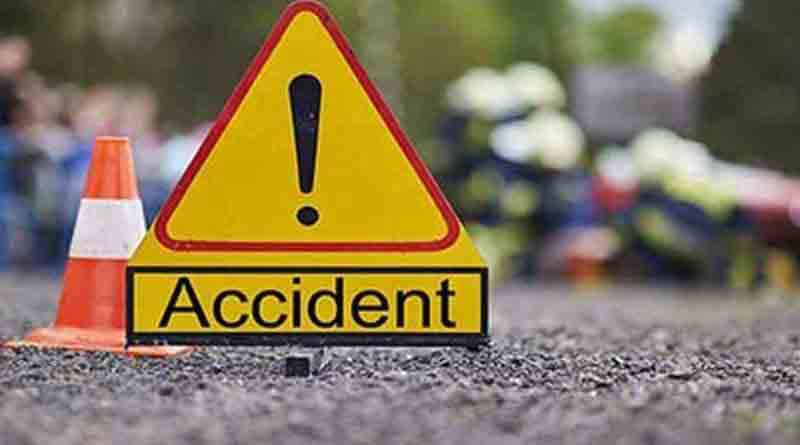 Road accident in the city on Independence day, 2 injured