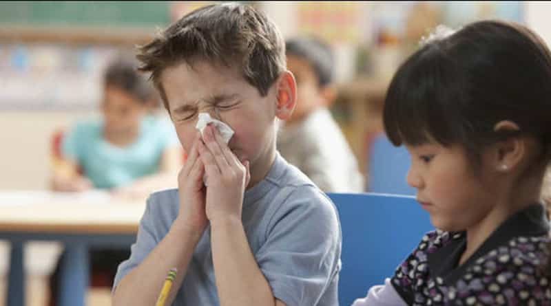 Keep children away from winter ailment 