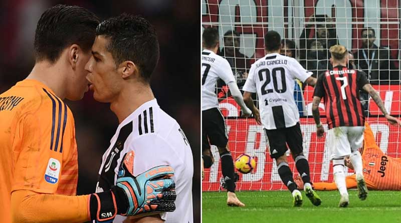 CR7 behind Higuain's Penalty miss