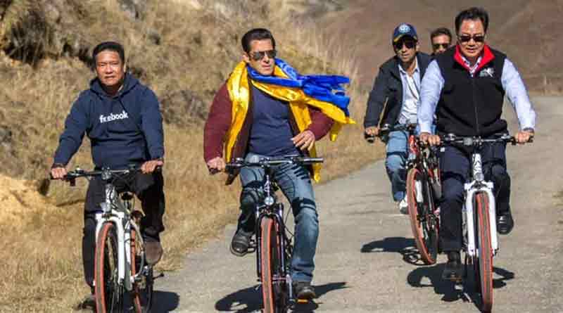 Salman Khan in Arunachal Pradesh