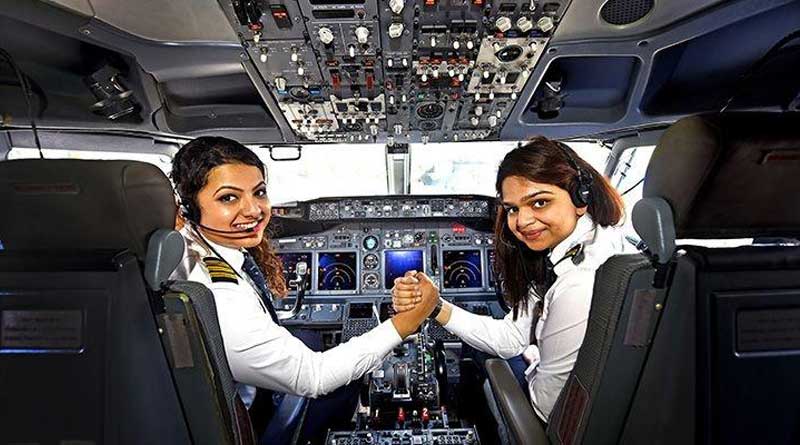 Indian airlines employ highest female pilots