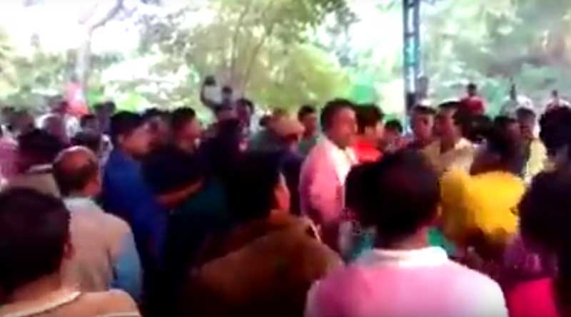 BJP leader assaulted in Nadia