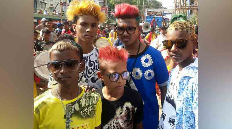 Idol emersion in Birbhum