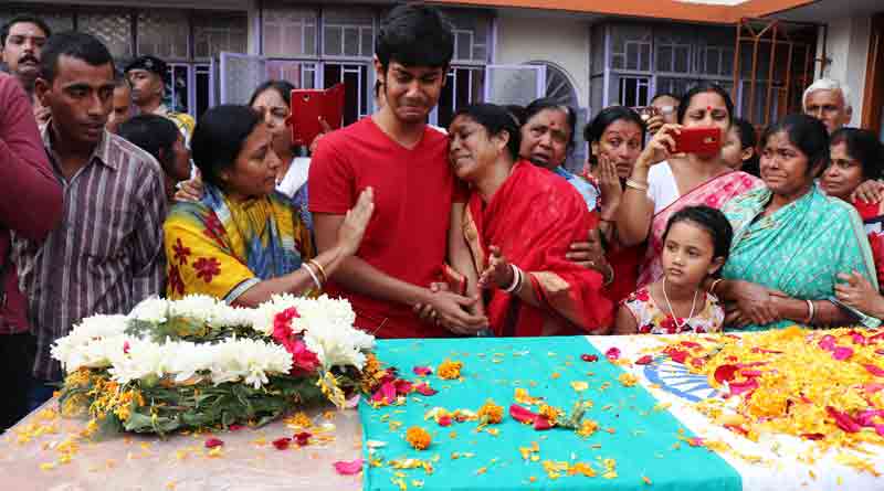 Dantewada martyr's cremation