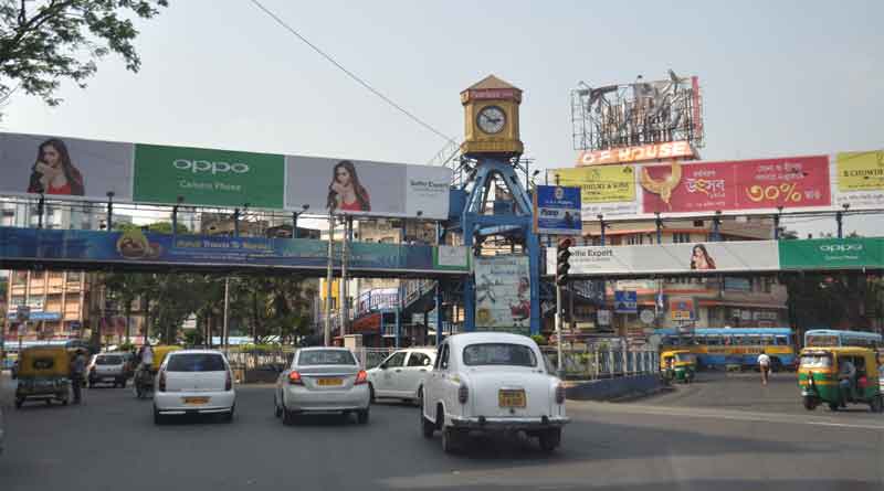 New footbridge at Ultadanga