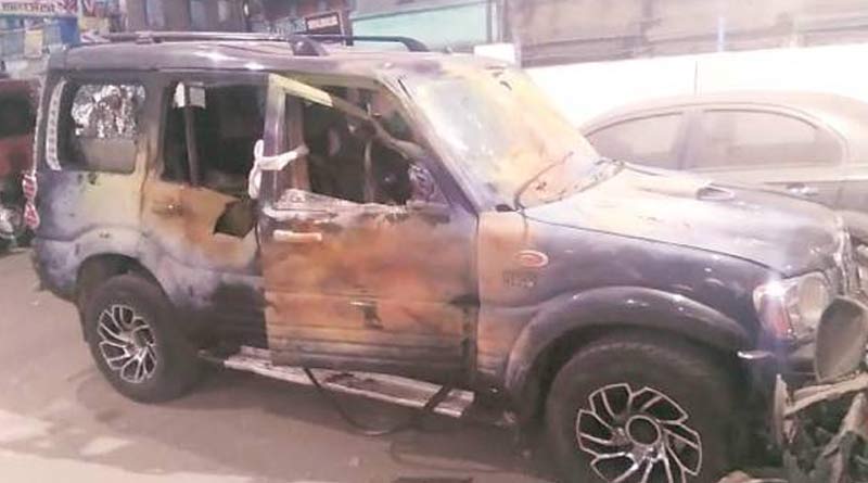 TMC MLA Biswanath Das targeted in Jaynagar