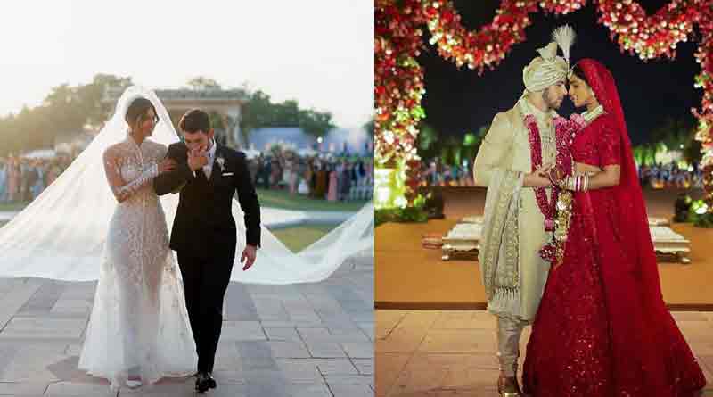 Nick and Priyanka's weeding pic