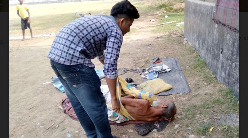 Young Boy saves Old Woman