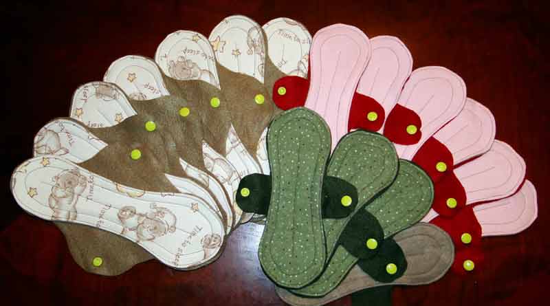 NGO make sanitary pad for tribal women