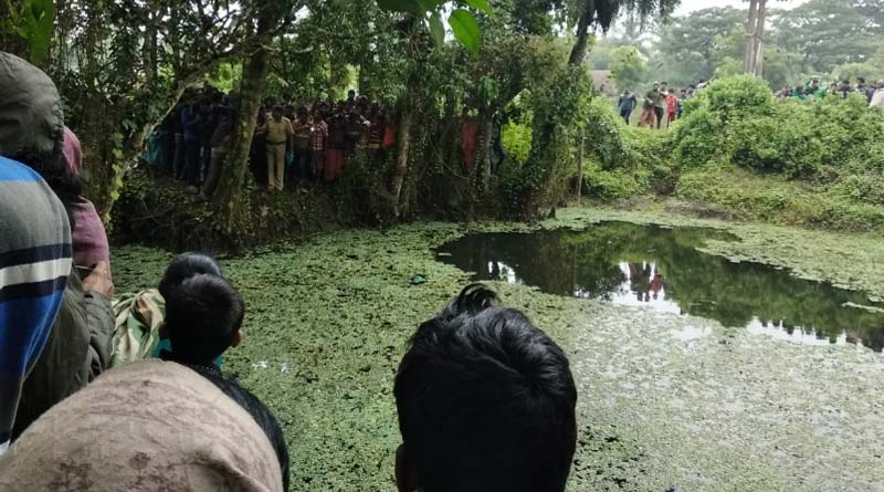 New born's body found in pond