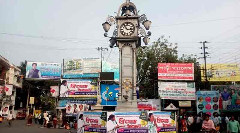 Heritage clock tower in trouble