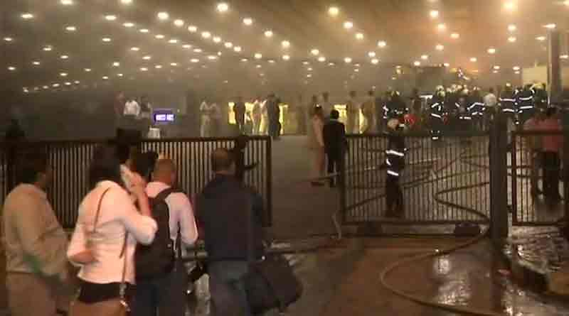 Fire breaks out at Trident hotel in Mumbai