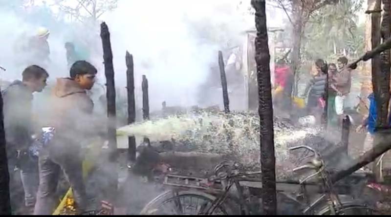 Massive fire breaks out in Saltlake