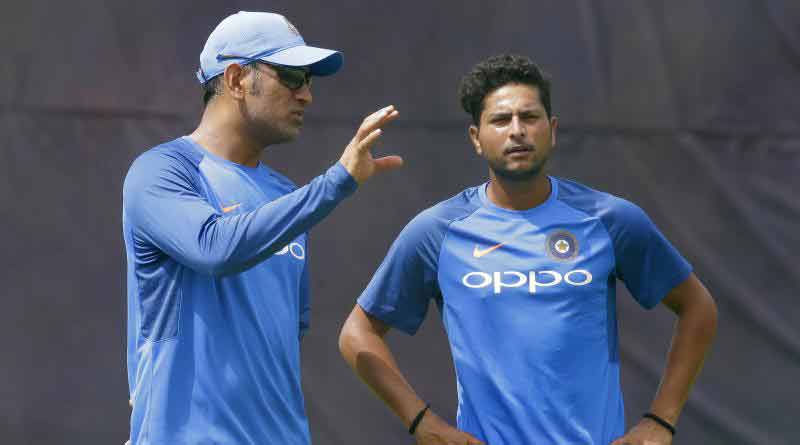 Watch: MS Dhoni advises Kuldeep Yadav