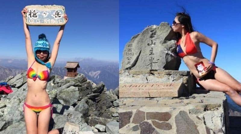  ‘Bikini Climber’ Gigi Wu dies after ravine fall