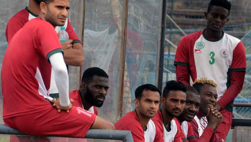 Mohun bagan-Gokulam FC match drawn
