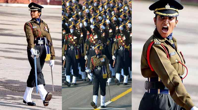First woman in country to led parade