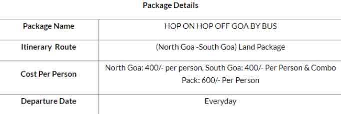 goa packge