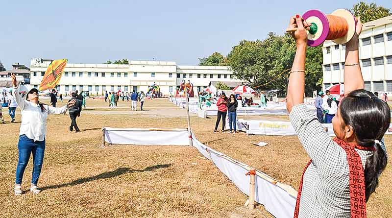 Kite festival in Siliguri