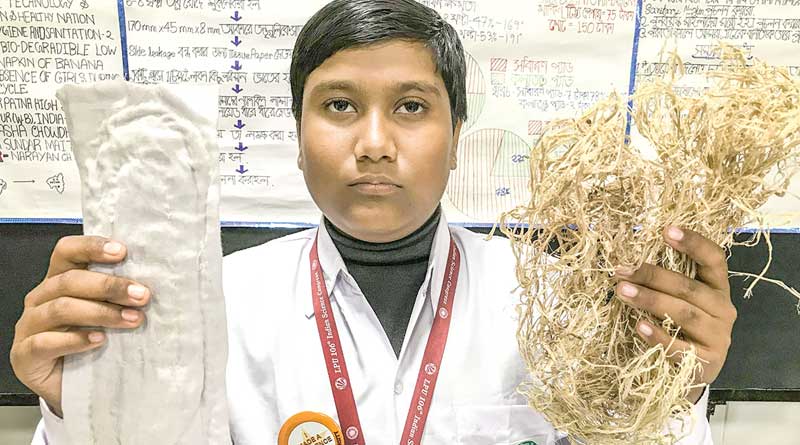 Sanitary napkin from Banana tree