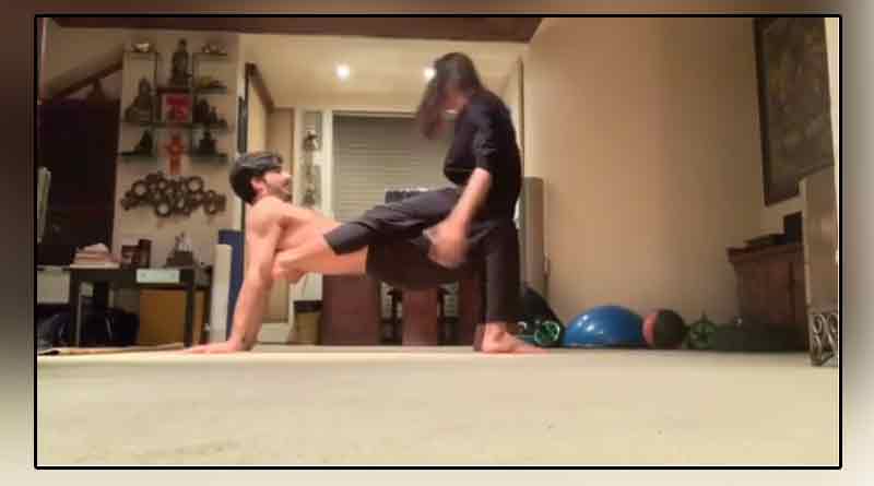 Sushmita Sen's workout session 