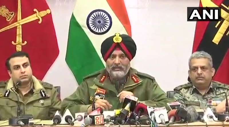 Army warns terrorists after Pulwama attack