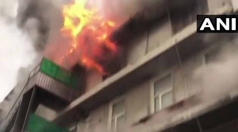 Fire broke out at Delhi