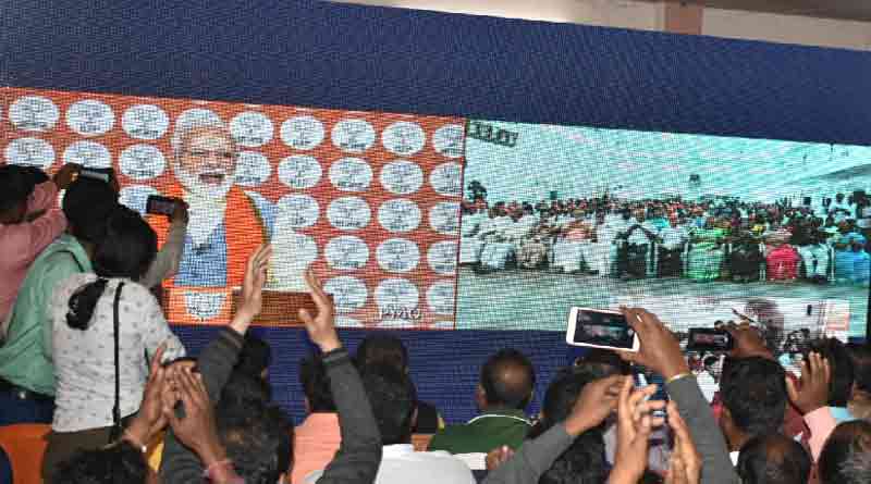 PM addresses party workers in Bengal