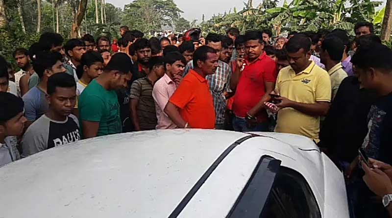 Car stained in blood found abandoned in Bhangar, probe ordered