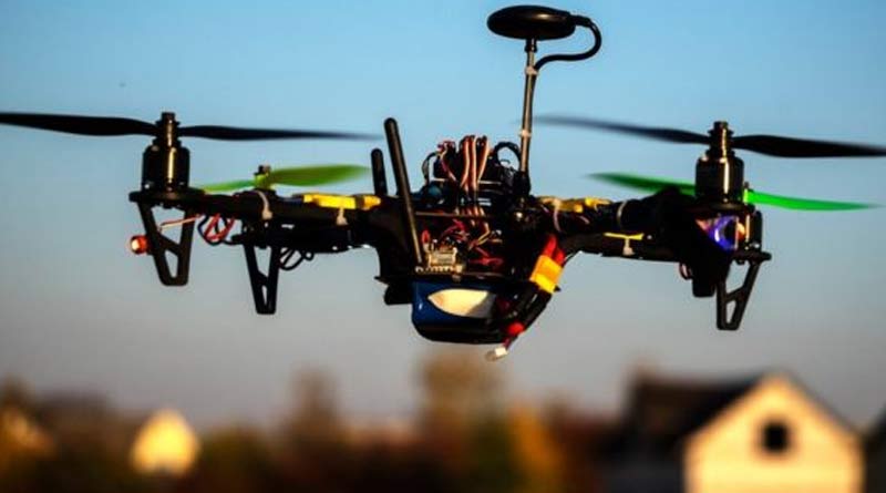Pakistani drone snoops on India